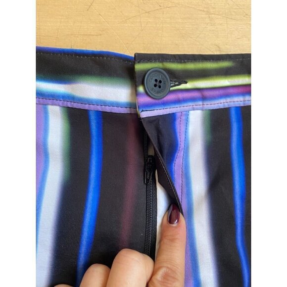 BNWOT Good Man Brand "Flashing Lights" print seim trunk men's sz XLarge striped - Picture 4 of 7